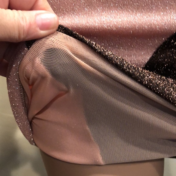 NWT Naked Wardrobe two tone dress. Size M - Picture 8 of 9